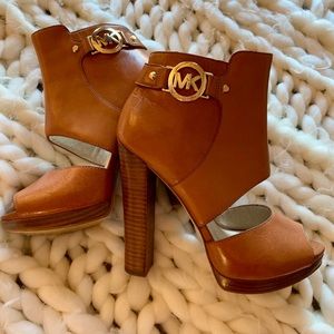 Michael Kors Open Toe Boot/Heels